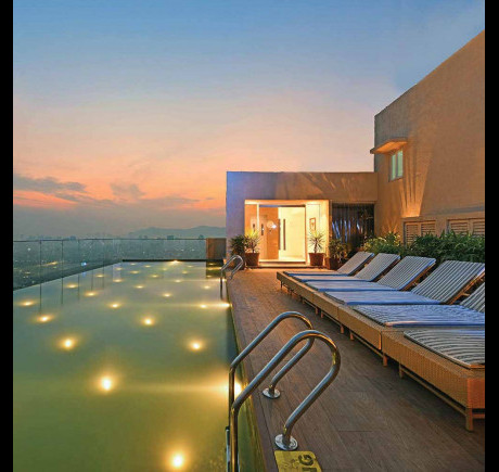 Swimming Pool With Deck