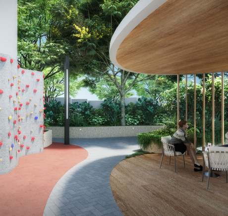 Rustomjee Uptown Urbania - Rock Climbing