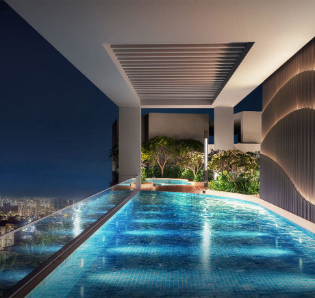 Rustomjee Uptown Urbania - Lap Pool