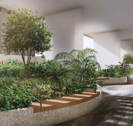 Rustomjee Uptown Urbania - Floral Garden