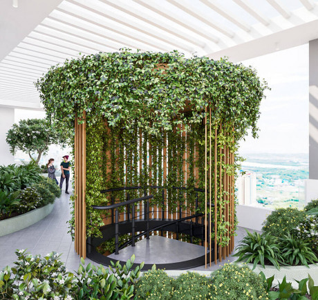 Rustomjee Uptown Urbania - Spiral Staircase