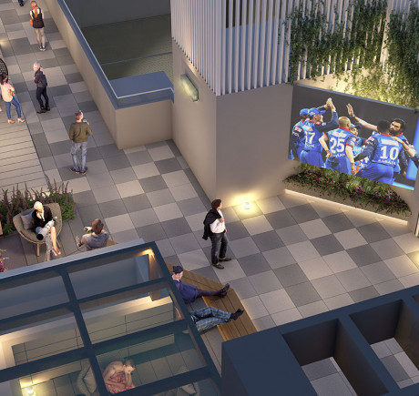 Rustomjee Erika - North West Stand and Observatory