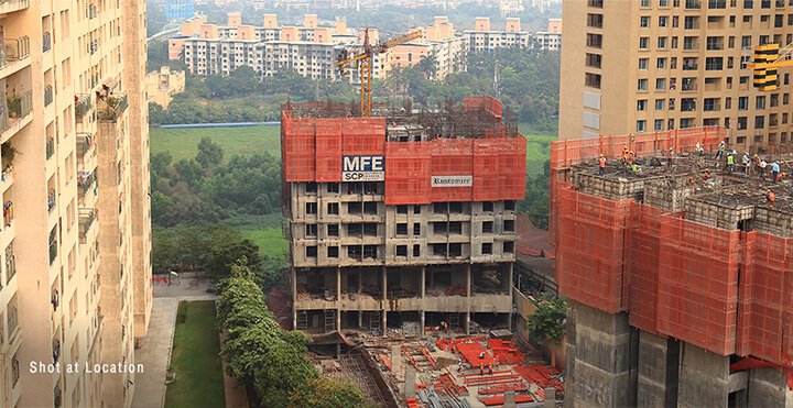 Azziano D Wing - 7th Floor Slab Completed