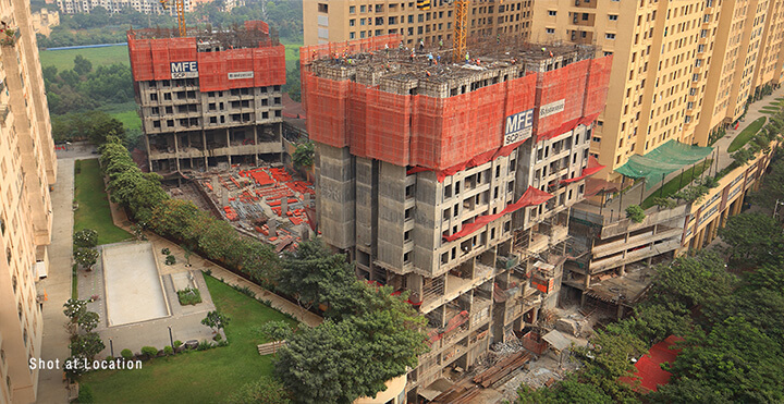 Azziano L Wing - 9th Floor Slab Completed