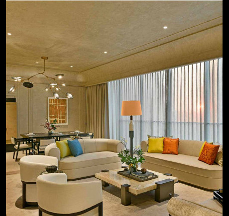 Living Room & Dining