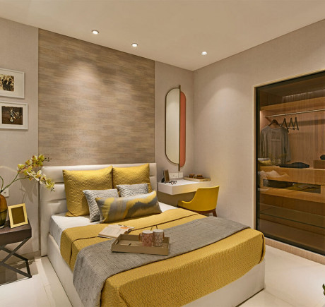 Rustomjee Uptown Urbania - Master Bedroom