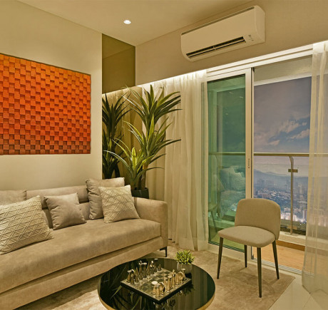 Rustomjee Uptown Urbania - Living Area