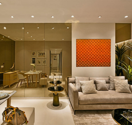 Rustomjee Uptown Urbania - Living Area