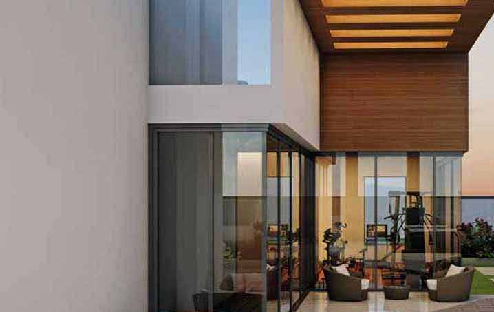 Lifestyle at Rustomjee Yazarina III - Rooftop lounge